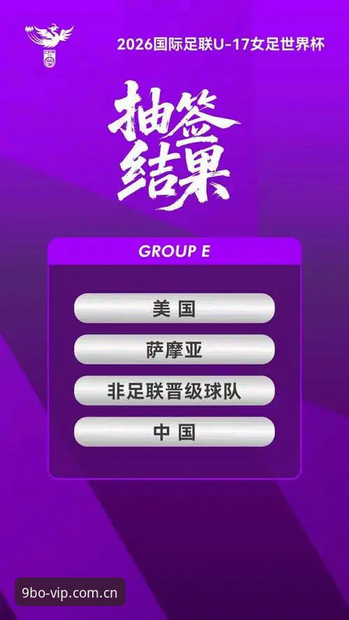 U17世界杯抽签结果揭晓，中国男女足签运解读最新动态